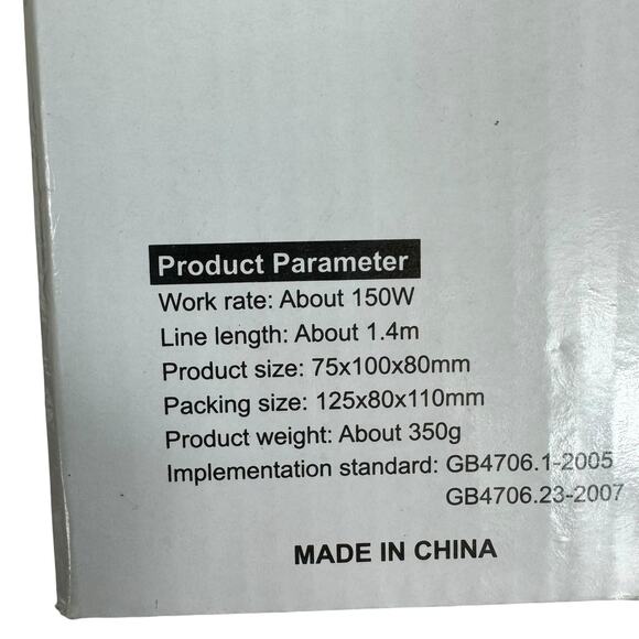 New In Box Deeyota Black Car Mounted Heater Multifunction Folds Rotates 360 12V - Picture 8 of 8